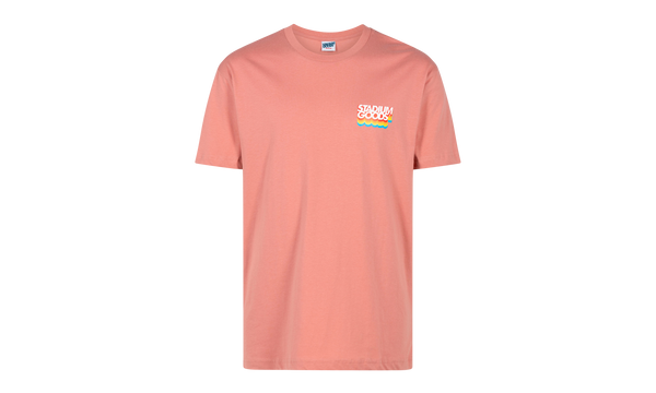 Gradient Logo Tee "Dusty Pink"