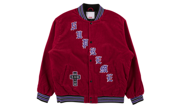 Old English Cordoury Varsity jacket 