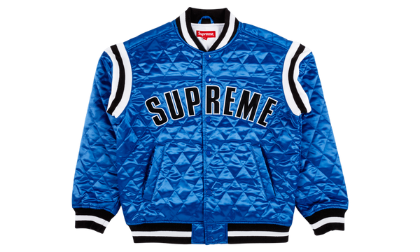 Quilted Satin Varsity Jacket "SS 2017"