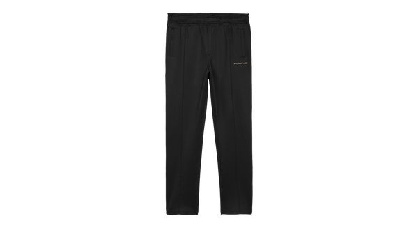 POLY TRICOT TRACK PANT - BLACK "Black"