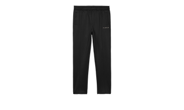 POLY TRICOT TRACK PANT - BLACK 