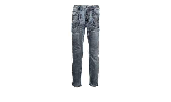 X-Ray With Black Foil Jeans "Indigo"