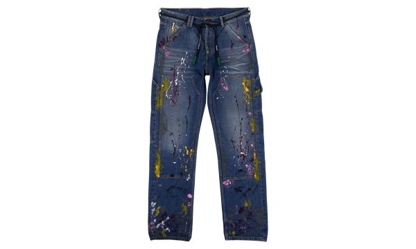 Painted Denim Pants