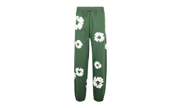 Cotton Wreath Sweatpant "Green"