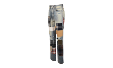 Patchwork Loose Fit Jeans 