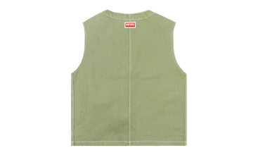 ELEPHANT FLAG WORKWEAR GILET GREEN 