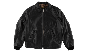 Schott Leopard Lined Leather Work Jacket 