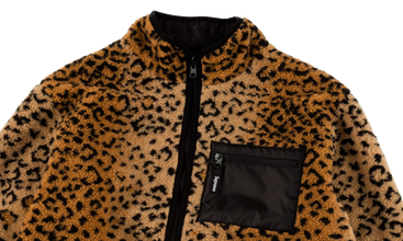 Reversible Leopard Fleece Jacket 