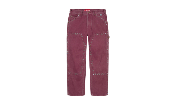 b.b. Simon® Studded Double Knee Painter Pant "FW 24 Burgundy"