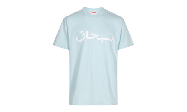 Supreme Arabic Logo Tee "Pale Blue"