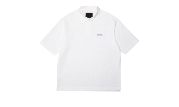 PIQUE OVERSIZED POLO "White"