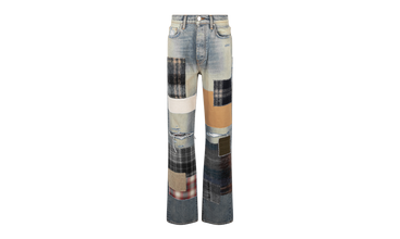 Patchwork Loose Fit Jeans 