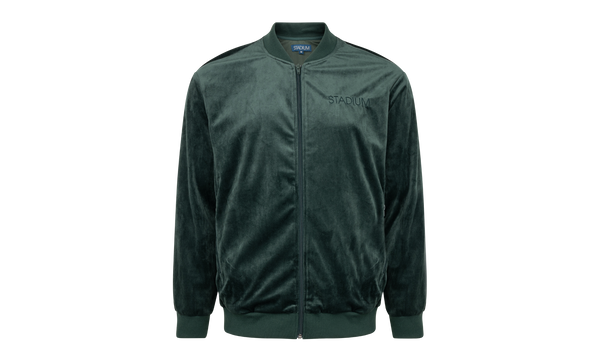 Velour Track Top "Green"