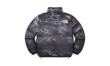 The North Face Printed Nuptse Trompe L'oeil Jacket 