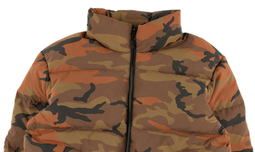 Reflective Camo Down Jacket 