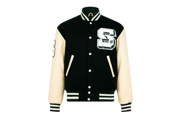 Varsity Letterman Jacket "Green"