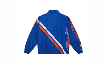 EXPLODED LOGO WARM UP JACKET KNICKS 