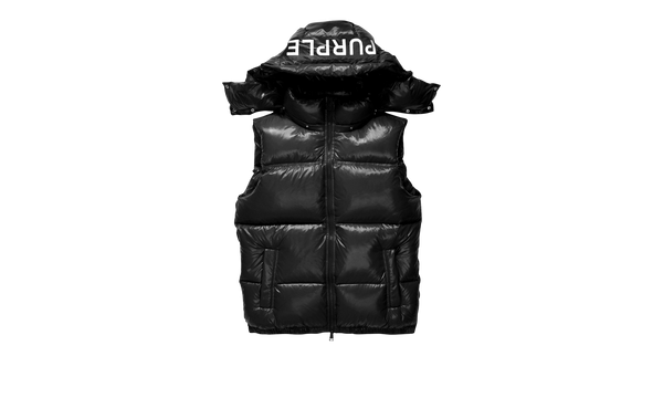 NYLON PUFFER VEST "Black"