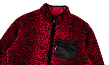 Reversible Leopard Fleece Jacket