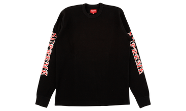 Sleeve Logo Waffle Thermal 