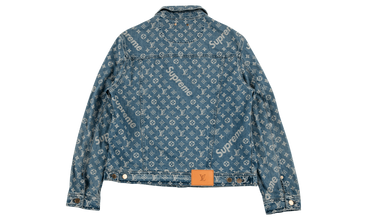 Jacquard Denim Trucker Jacket 