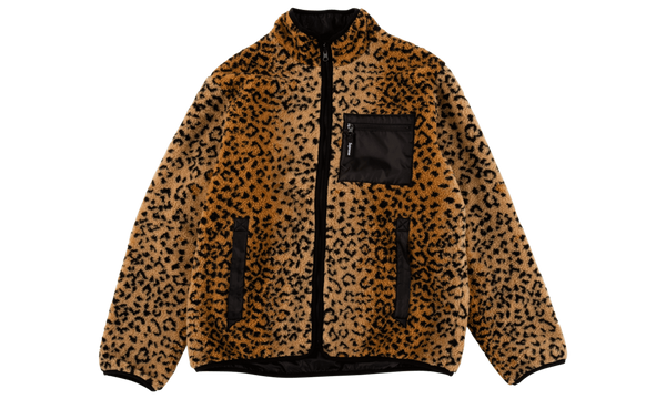 Reversible Leopard Fleece Jacket "fw17"