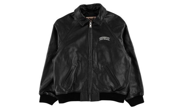 Schott 8-Ball Leather Varsity Jacket "FW 19 Martin Wong"