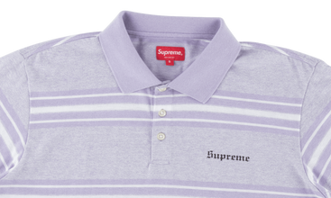 Heather Stripe Polo 