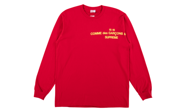 CDG L/S Tee "Supreme/Comme Des Garcon"