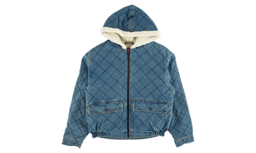 Quilted Denim Pilot Jacket 