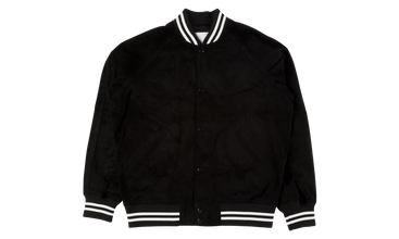 Suede Varsity Jacket 