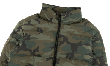 Reflective Camo Down Jacket 