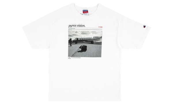 Pyrex Vision White Tee "Virgil Abloh x MCA Figures of Speech"