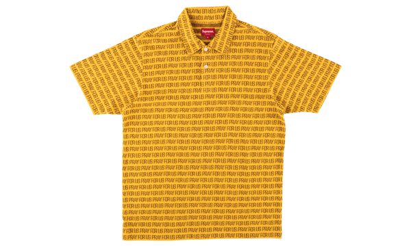 Pray For Us Jacquard Polo "SS 18"