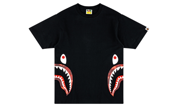 Color Camo Side Shark Tee