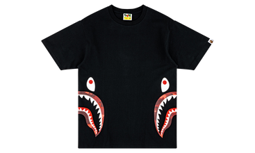 Color Camo Side Shark Tee