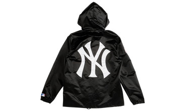 Yankees Satin Hooded Coaches Jacket