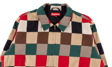 Patchwork Harrington Jacket 