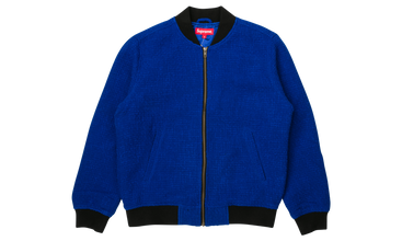 Boucle Varsity Jacket