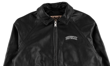 Schott 8-Ball Leather Varsity Jacket 