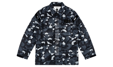 Gradation Camo Military Shirt Jacket