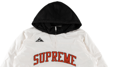 Puffy Hockey Pullover Jacket 