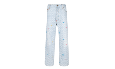 Monogram Denim Pants 