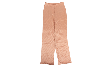 Monogram Print Trouser Pants