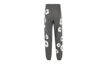 Rhinestone Cotton Wreath Sweatpants 