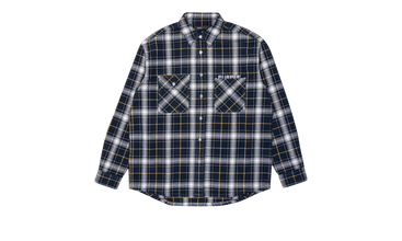 PLAID FLANNEL LS SHIRT 