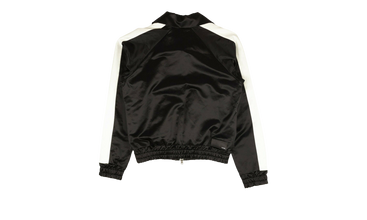 Full Zip Satin Track Jacket 