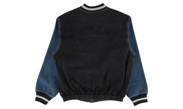 Denim Varsity Jacket 