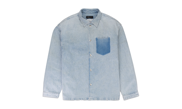 LS SNAP SHIRT JACKET "Blue"