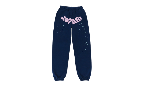 SP5DER OG WEB NAVY PINK SWEATPANTS "Navy, Pink"